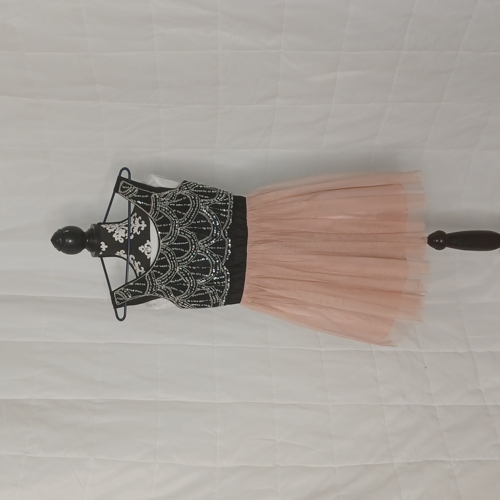 Adorable As U Wish Princess Dress with Silver Sequin
